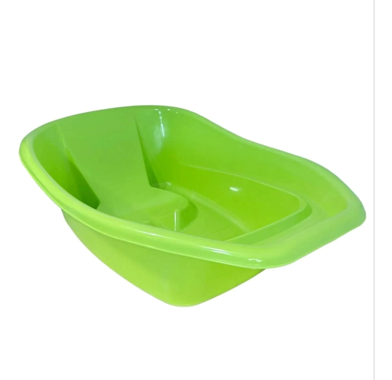 TINA BEBE BAÑERA DE BEBE ANATOMICA PLASTICA SENCILLA COLORID LISA - 1