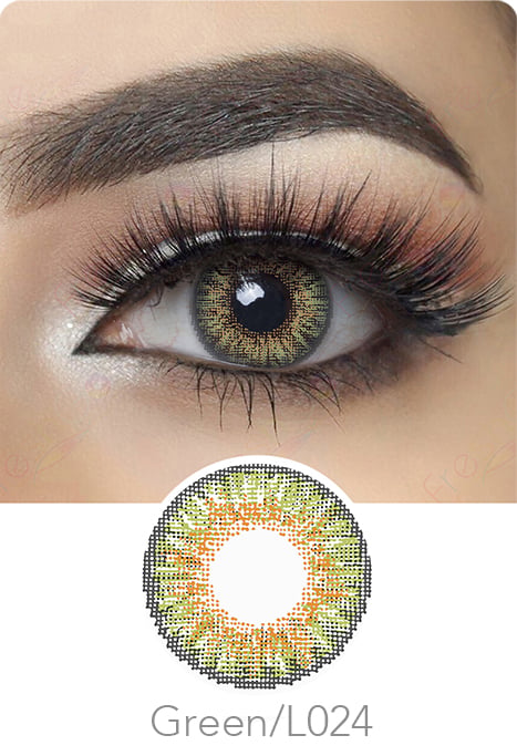 LENTES DE CONTACTO TRICOLOR FRESHGO COLOR VERDE MÁS SOLUCIÓN 60 ML