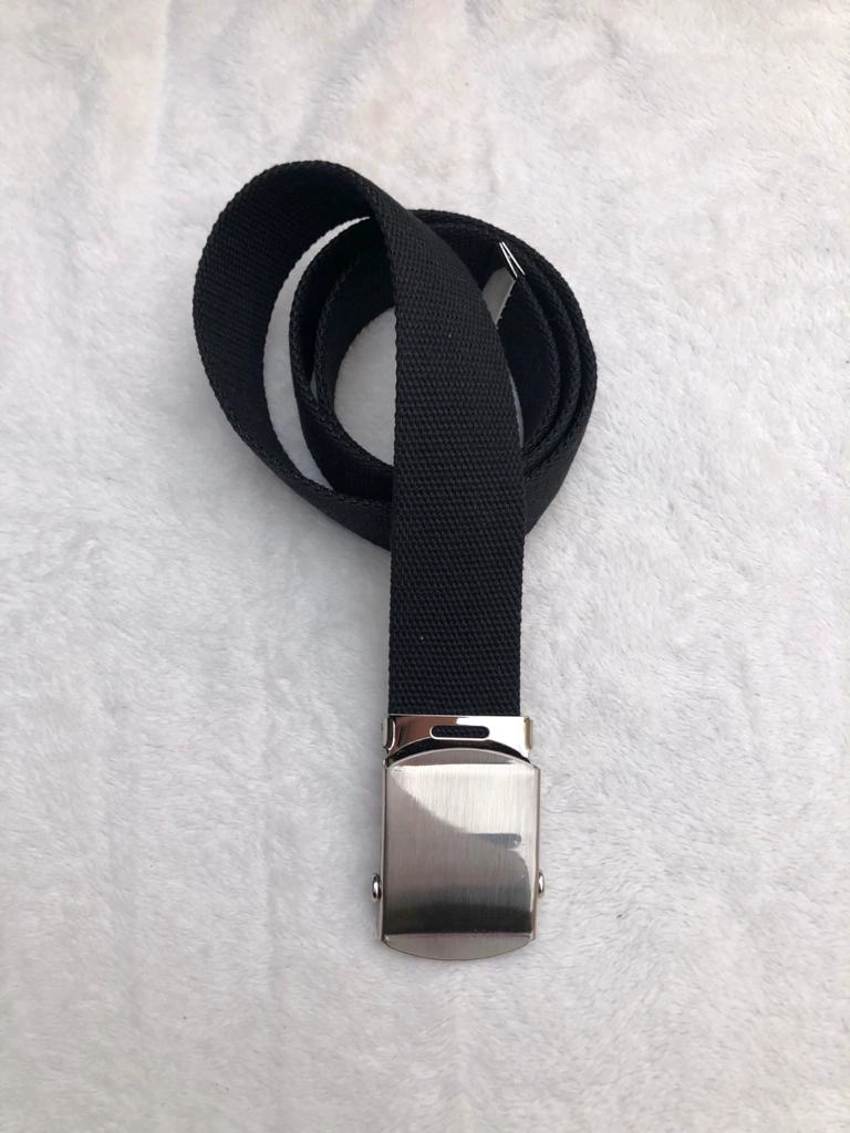 CINTURON UA-KIPA NEGRO LONA HEBILLA PLANA UA KIPA - 1