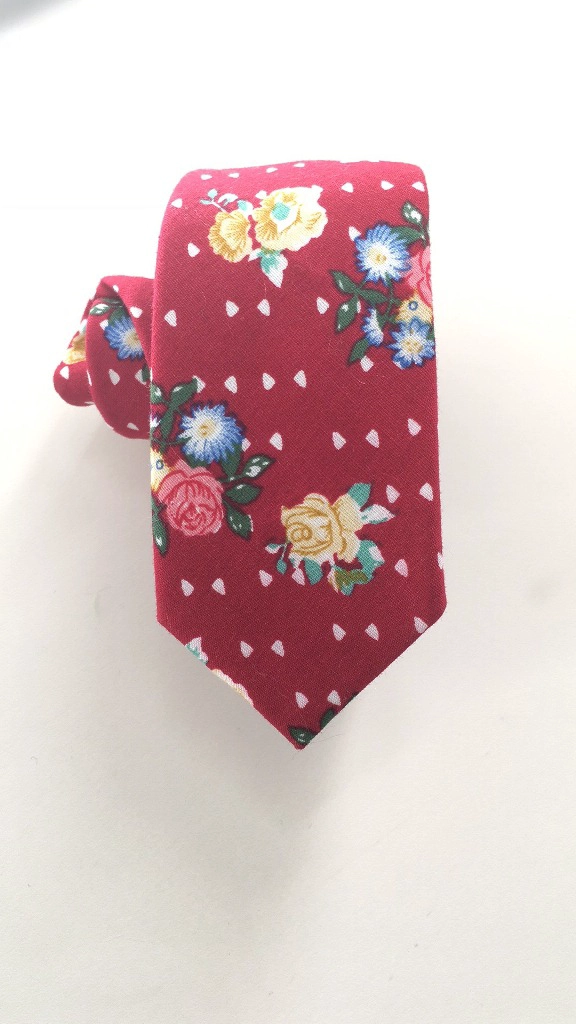 CORBATA ALGODÓN UA-KIPA BURDEO - 1