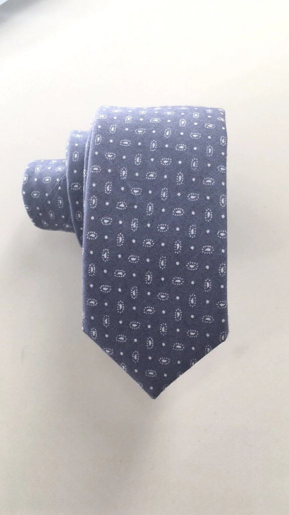 CORBATA ALGODÓN UA-KIPA GRIS - 1