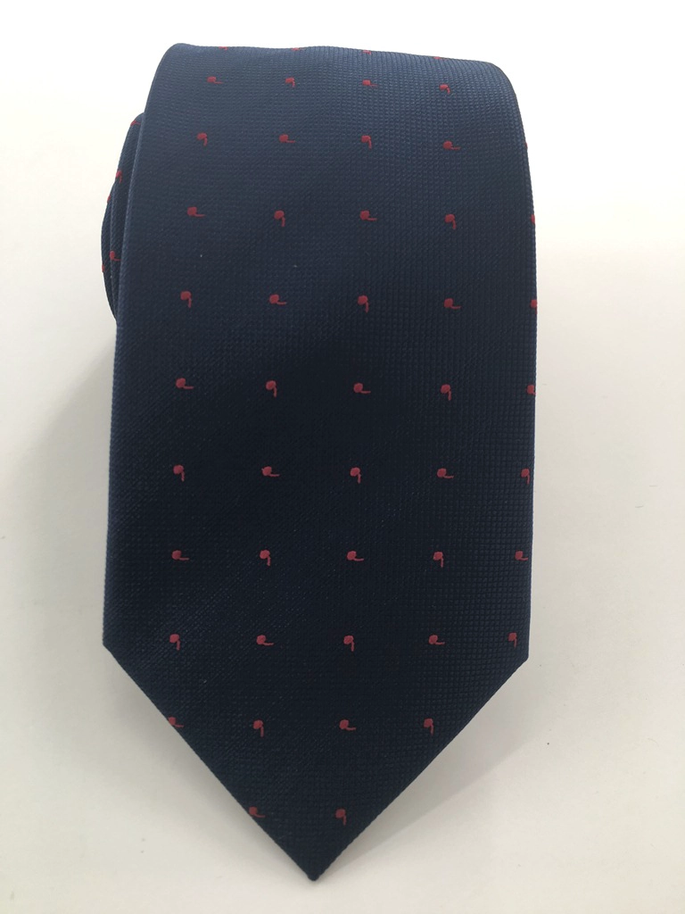 CORBATA MICROFIBRA UA-KIPA AZUL - 1