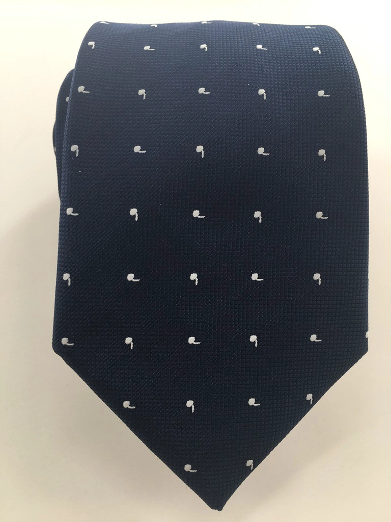 CORBATA MICROFIBRA UA-KIPA AZUL - 1