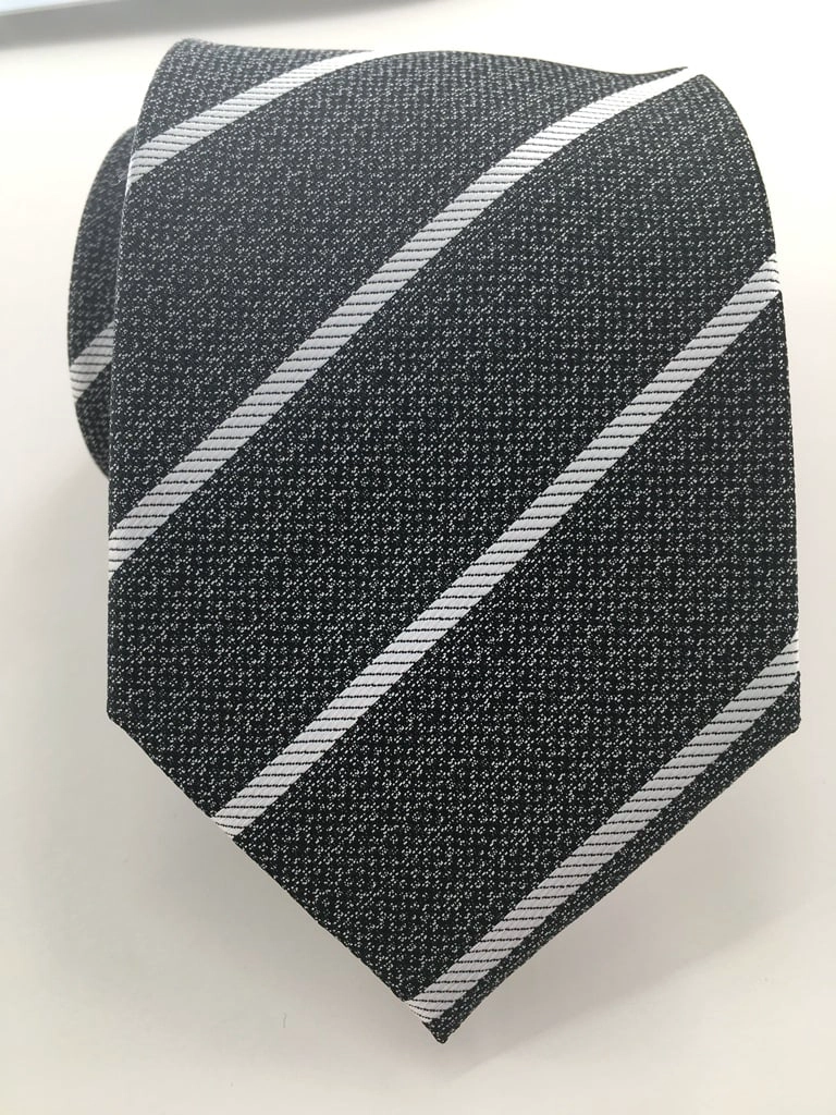 CORBATA MICROFIBRA UA-KIPA NEGRO - 1