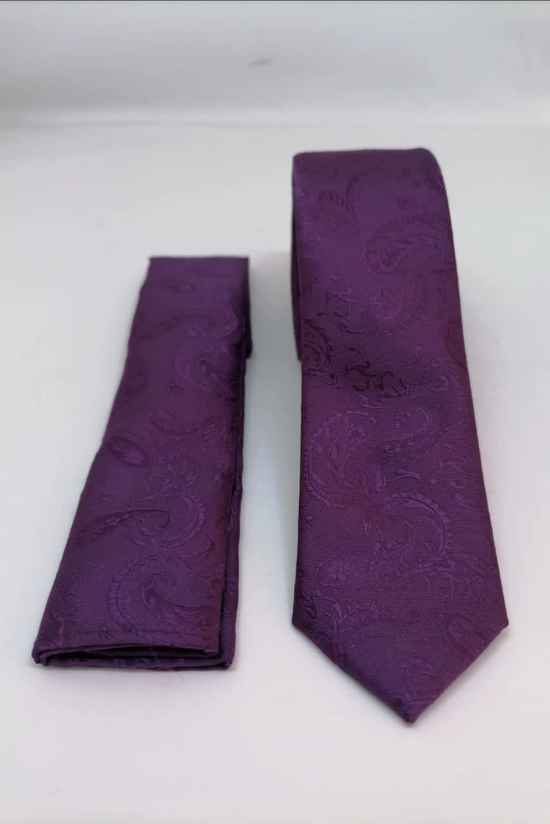 CORBATA Y PAÑUELO UA-KIPA 100% MICROFIBRA - 2