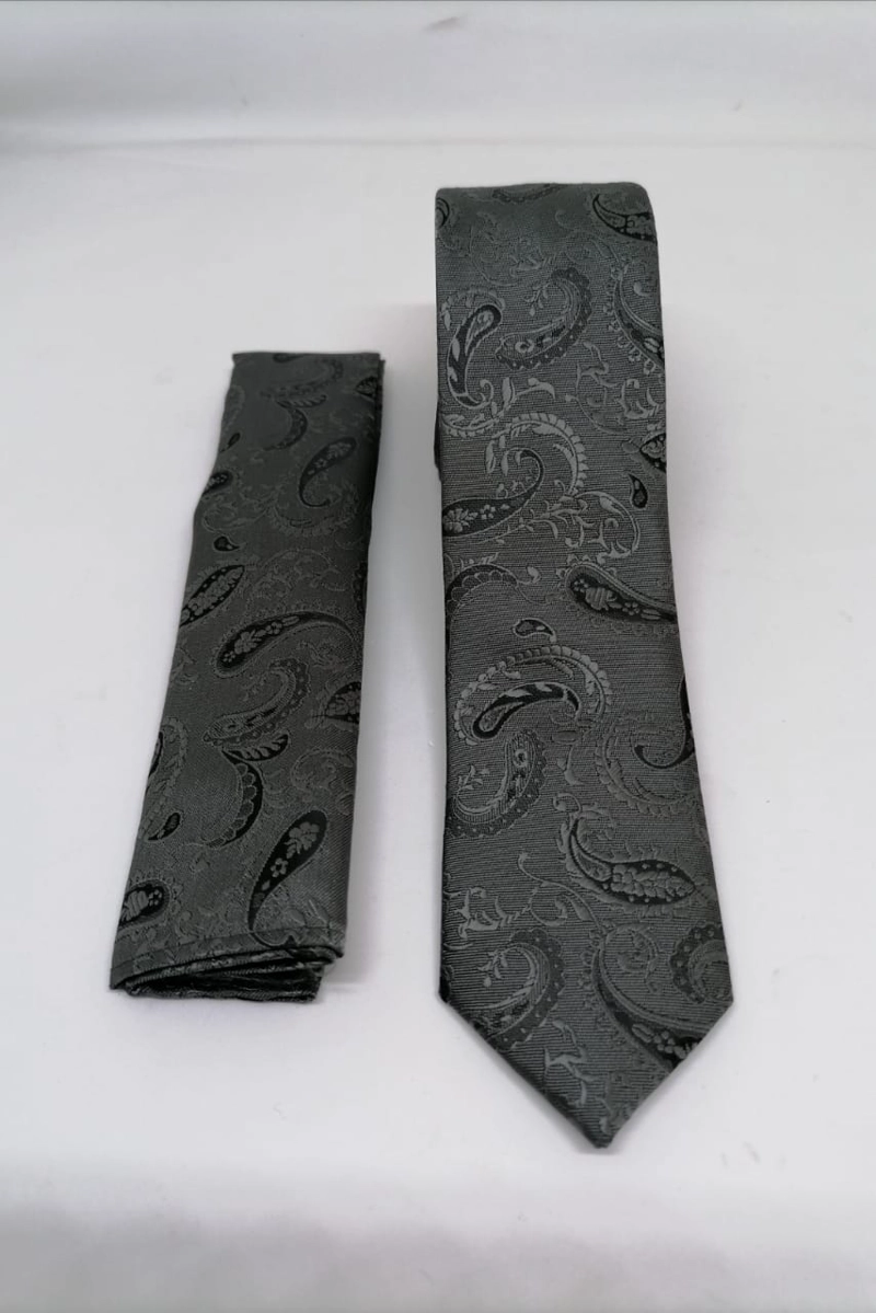 CORBATA Y PAÑUELO UA-KIPA 100% MICROFIBRA - 2