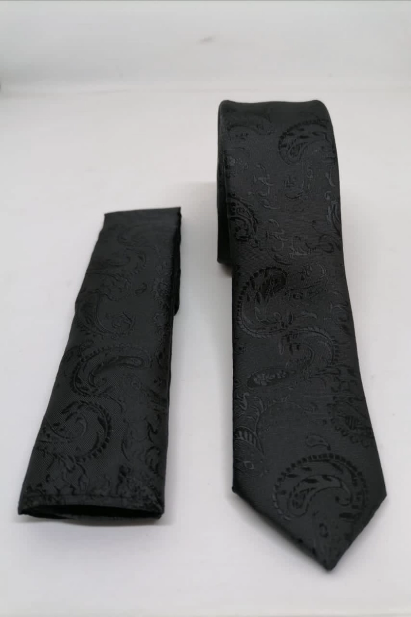 CORBATA Y PAÑUELO UA-KIPA 100% MICROFIBRA - 2