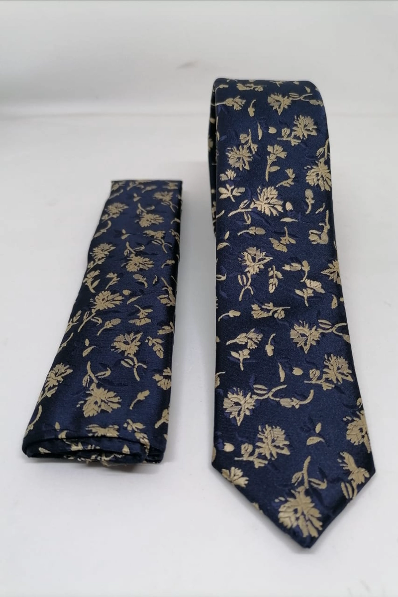 CORBATA Y PAÑUELO UA-KIPA 100% MICROFIBRA - 2