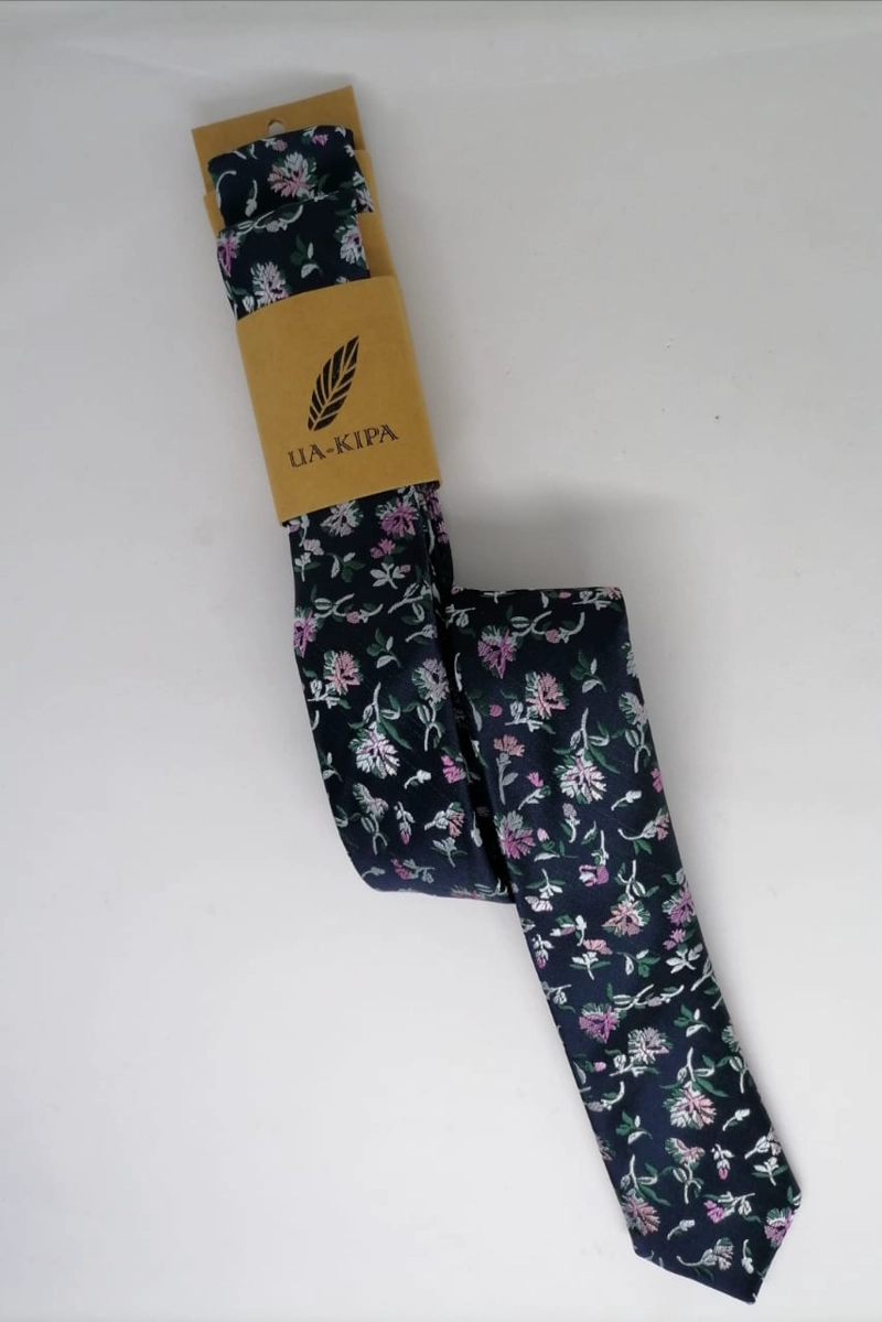 CORBATA Y PAÑUELO UA-KIPA 100% MICROFIBRA - 1