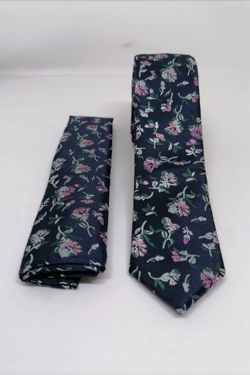 CORBATA Y PAÑUELO UA-KIPA 100% MICROFIBRA - 2