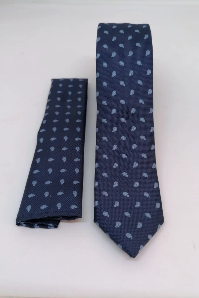 CORBATA Y PAÑUELO UA-KIPA 100% MICROFIBRA - 2