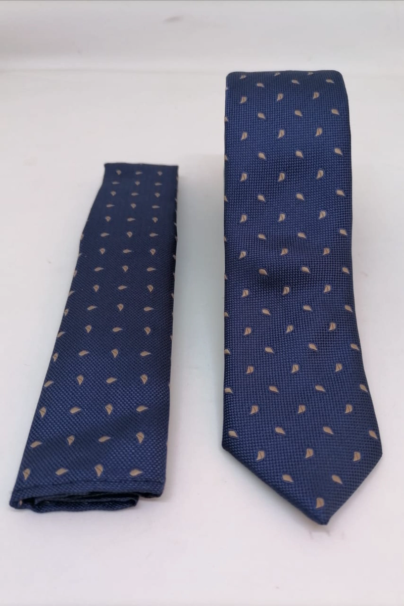 CORBATA Y PAÑUELO UA-KIPA 100% MICROFIBRA - 2