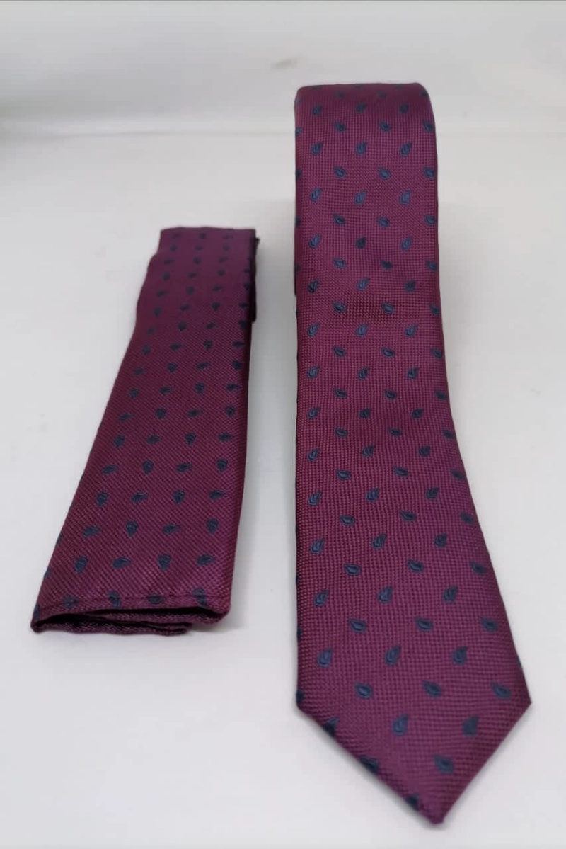 CORBATA Y PAÑUELO UA-KIPA 100% MICROFIBRA - 2