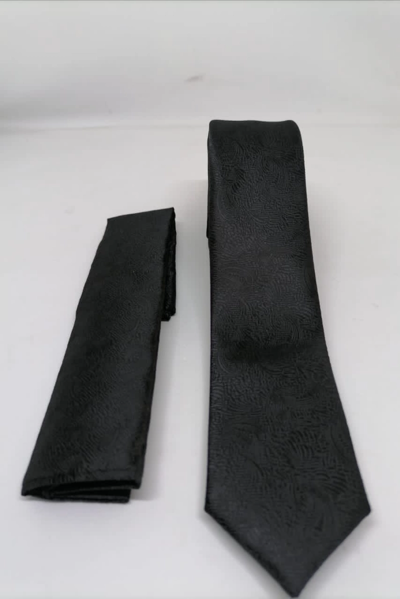 CORBATA Y PAÑUELO UA-KIPA 100% MICROFIBRA - 2