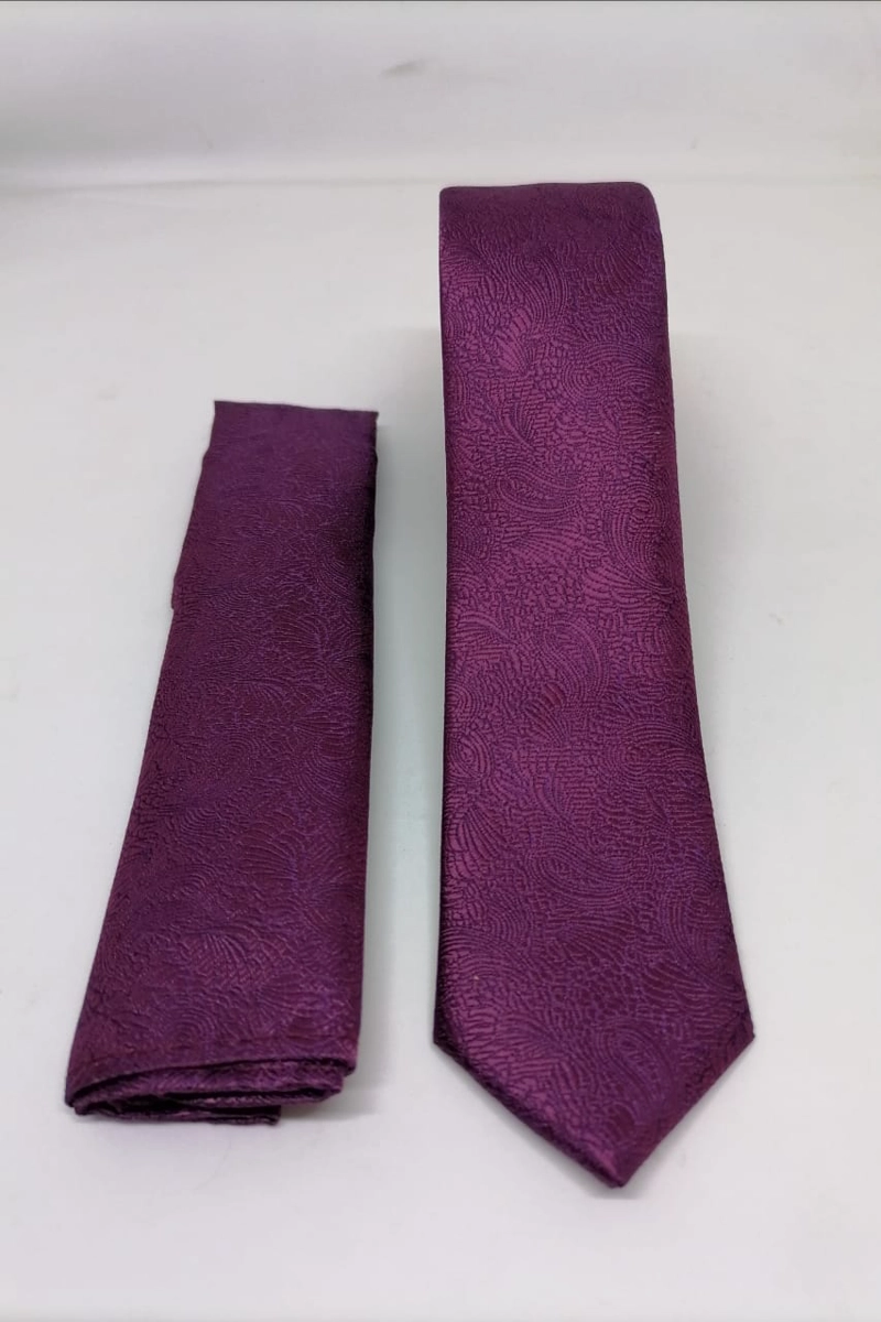 CORBATA Y PAÑUELO UA-KIPA 100% MICROFIBRA - 2