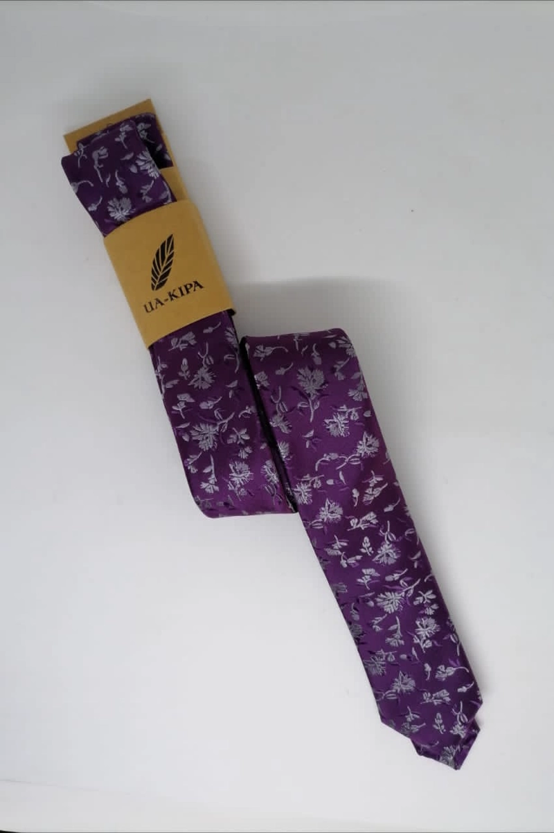 CORBATA Y PAÑUELO UA-KIPA 100% MICROFIBRA - 1
