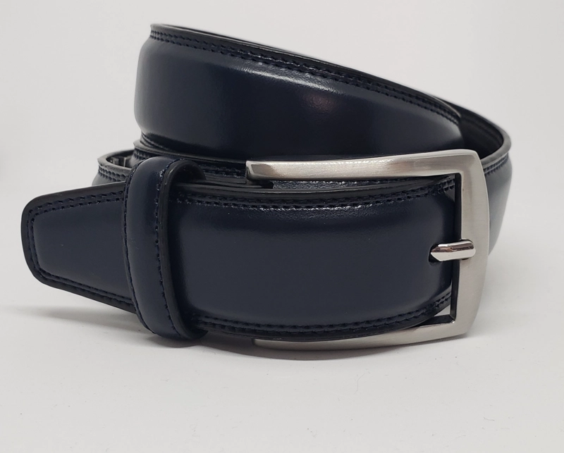 CINTURÓN CUERO UA-KIPA AZUL SIMIL - 1
