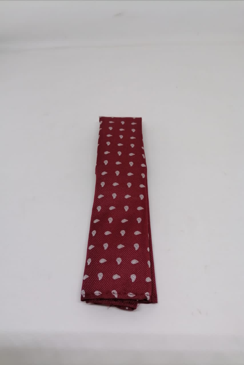 CORBATA MICROFIBRA UA-KIPA BURDEO CON PAÑUELO - 3