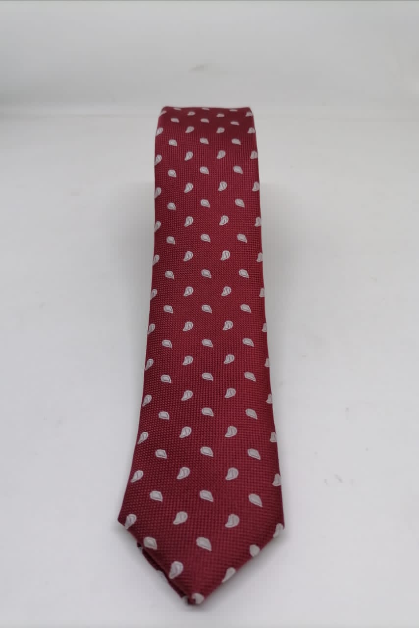 CORBATA MICROFIBRA UA-KIPA BURDEO CON PAÑUELO - 4
