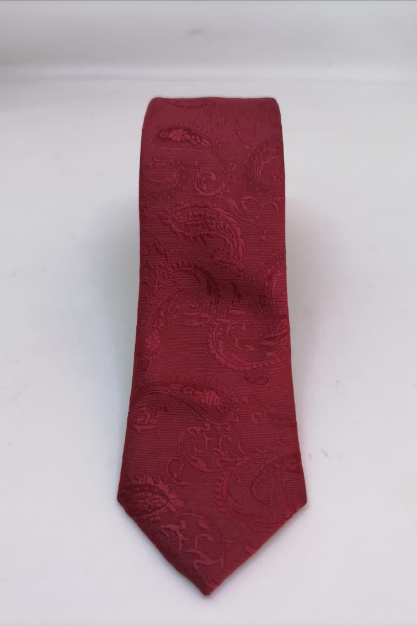 CORBATA MICROFIBRA UA-KIPA BURDEO CON PAÑUELO - 4