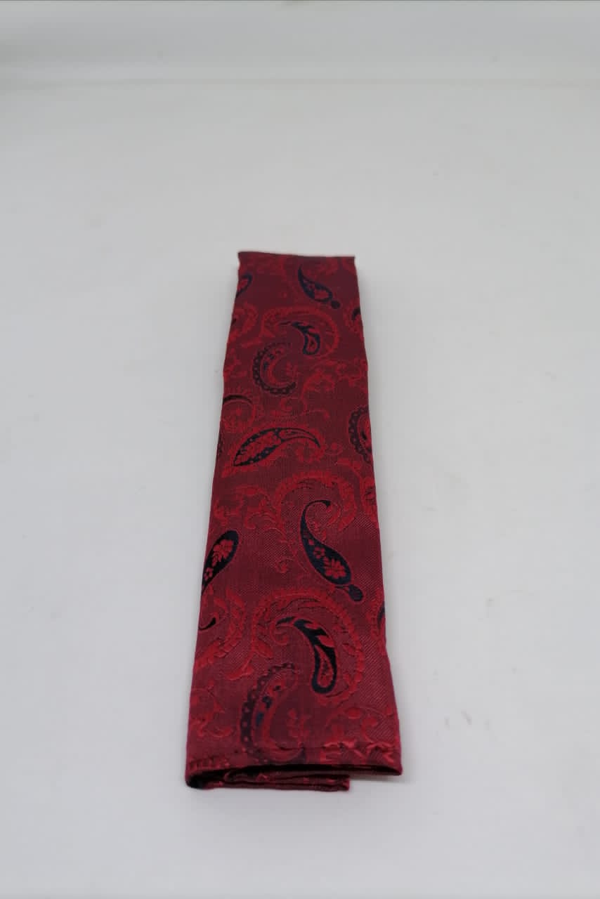 CORBATA MICROFIBRA UA-KIPA BURDEO CON PAÑUELO - 3