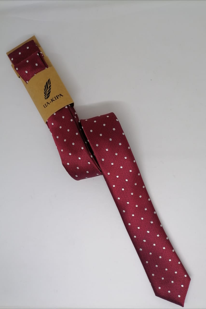 CORBATA MICROFIBRA UA-KIPA BURDEO CON PAÑUELO - 2