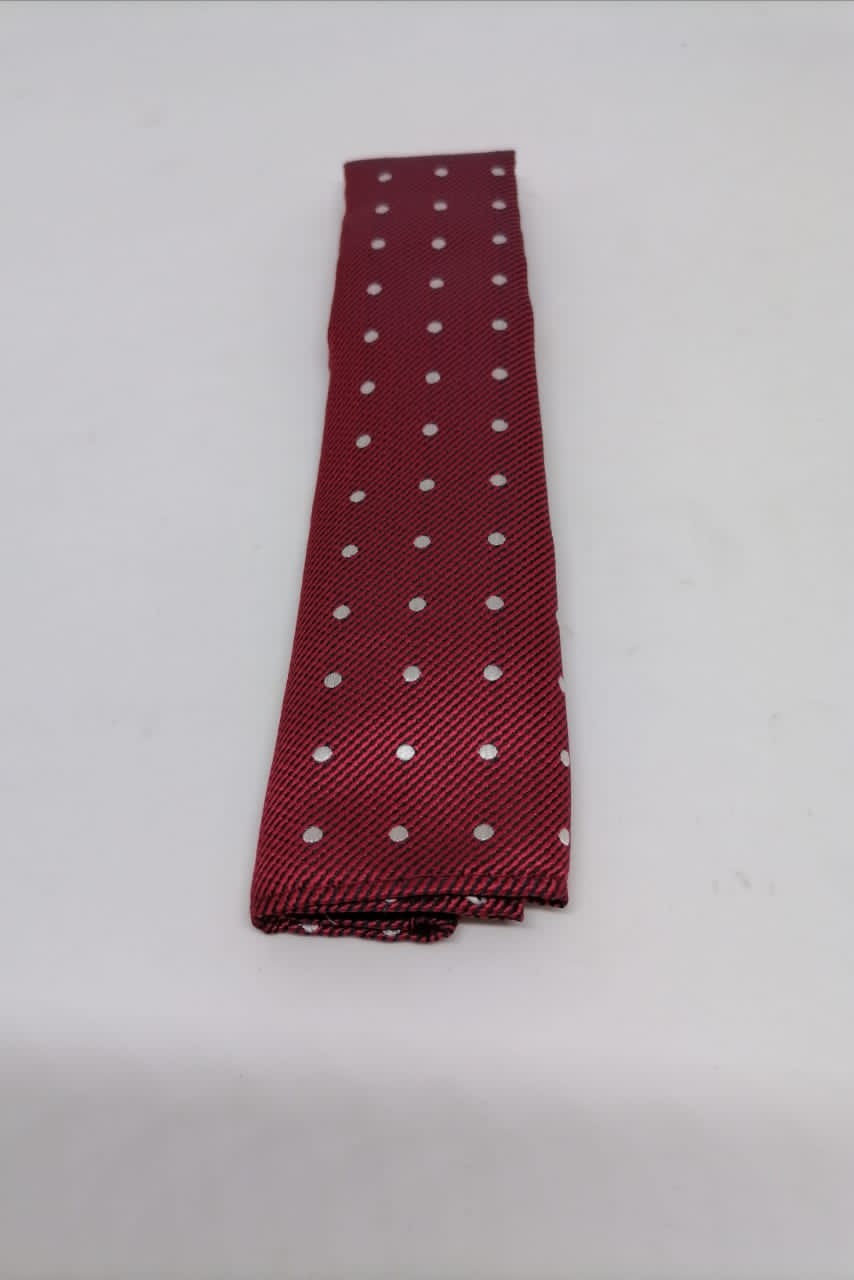 CORBATA MICROFIBRA UA-KIPA BURDEO CON PAÑUELO - 3