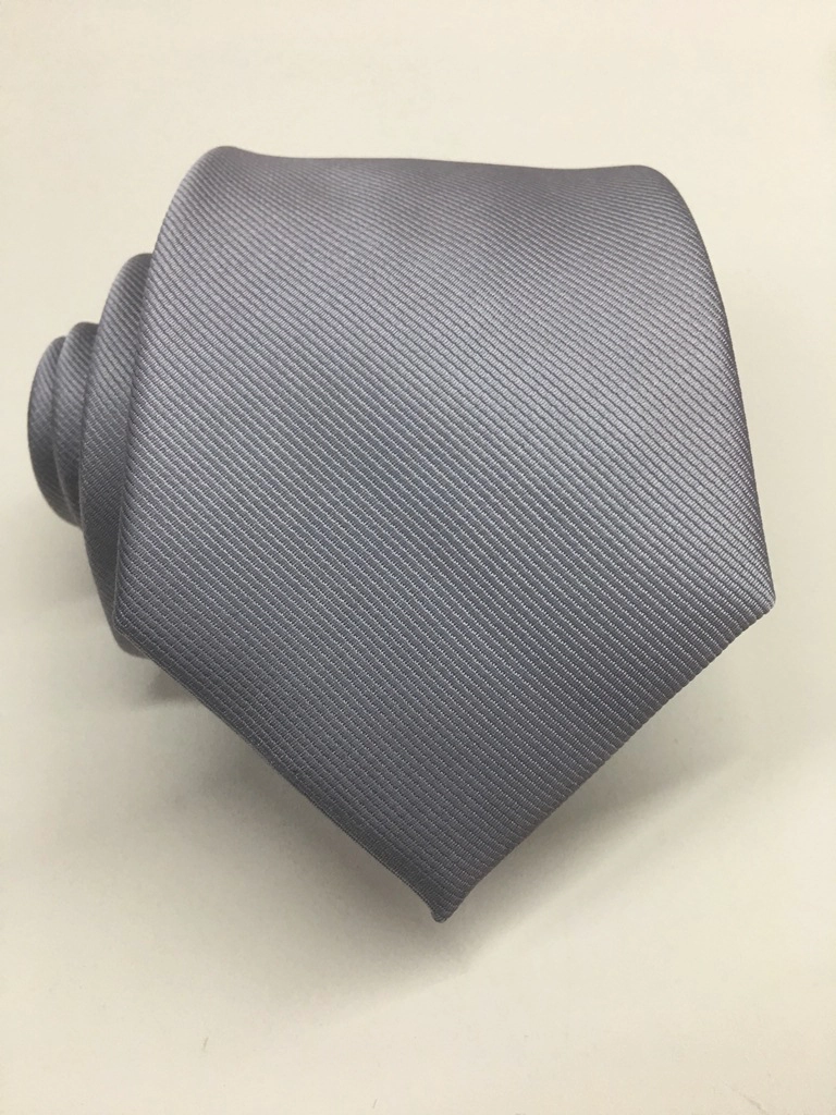 CORBATA MICROFIBRA UA-KIPA PLATA - 1