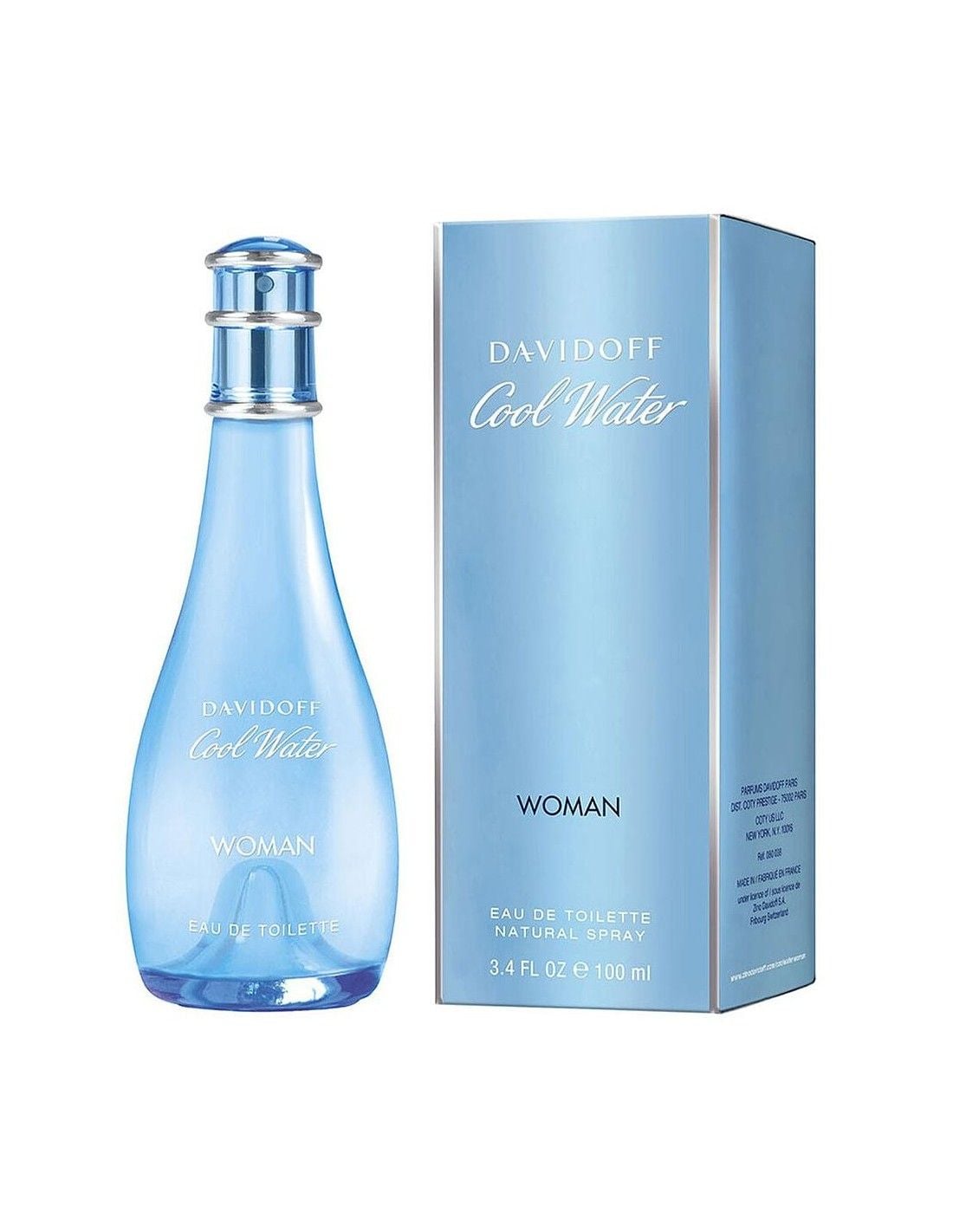 COOL WATER WOMAN EDT 100ML - 1