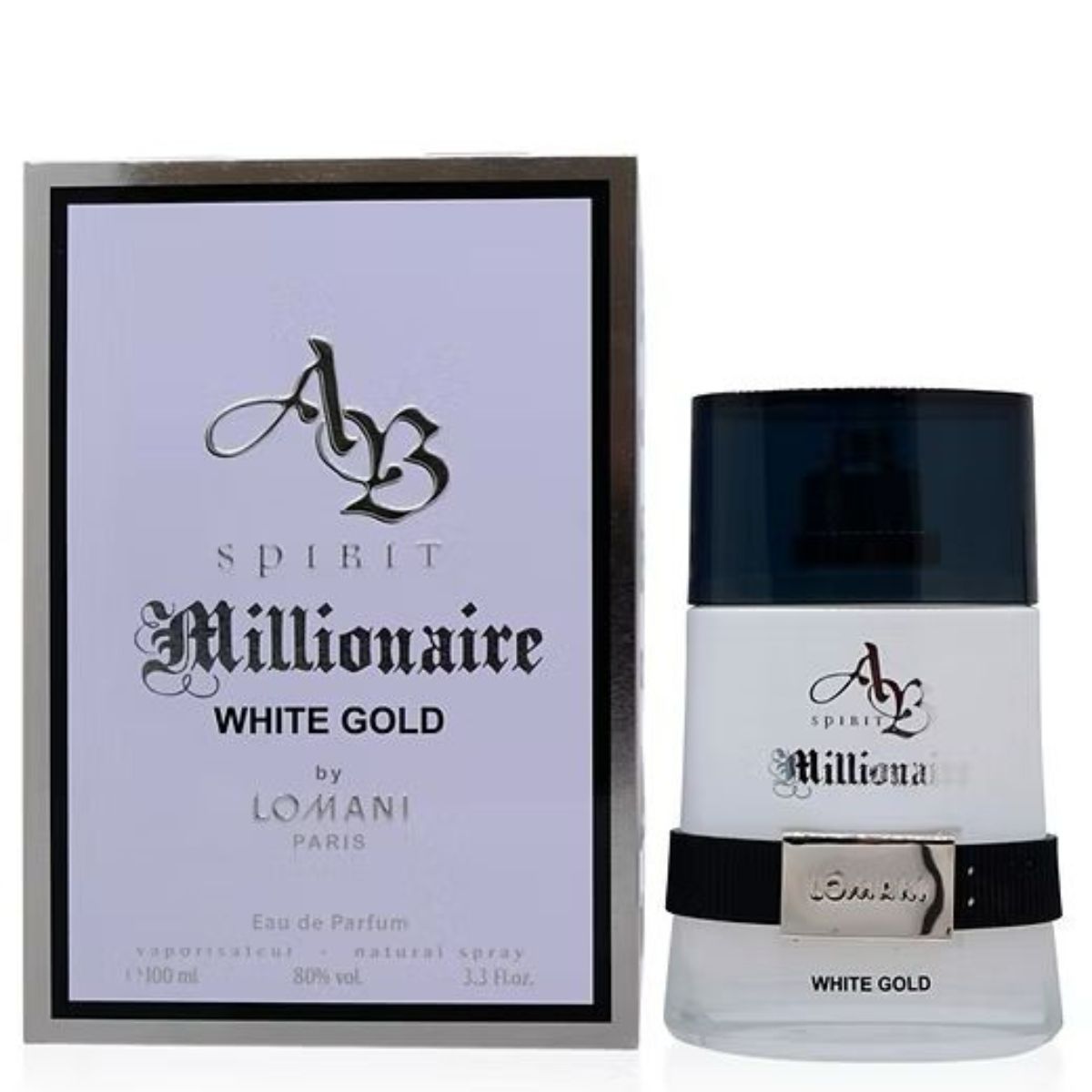 LOMANI SPIRIT MILLIONAIRE WHITE GOLD EDP 100ML - 1