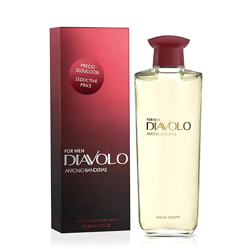 DIAVOLO FOR MEN EDT 200ML ANTONIO BANDERAS - 1