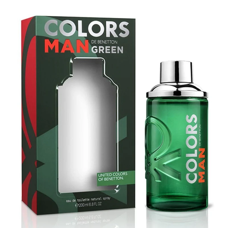 Benetton Colors Man Green EDT 200 ml - 1