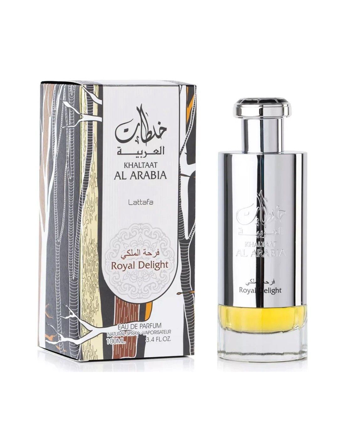 KHALTAT AL ARABIA ROYAL DELIGHT (SILVER) EDP 100ML - 1