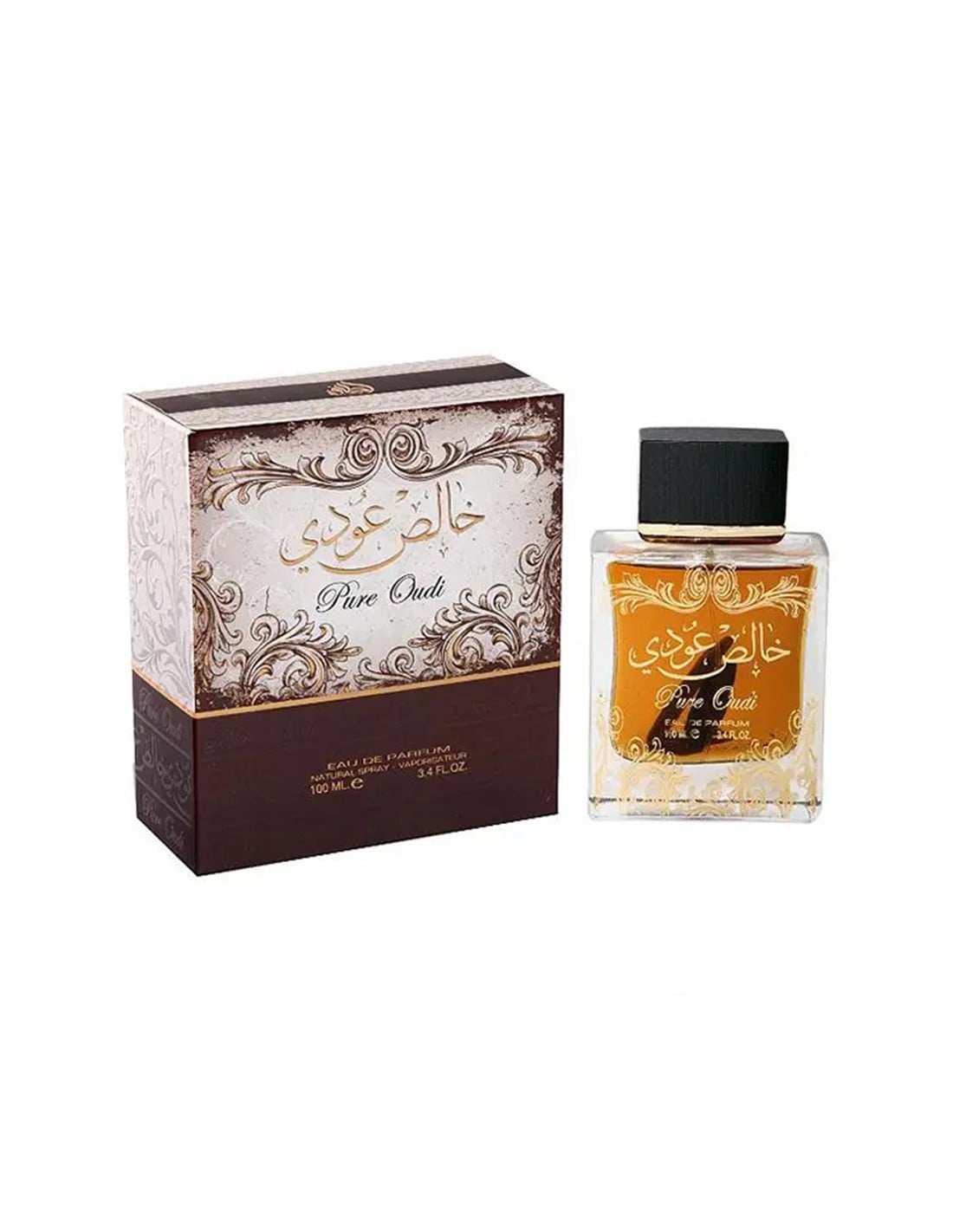 LATTAFA PURE OUDI ESTUCHE EDP 100ML + DESODORANTE 50ML - 1