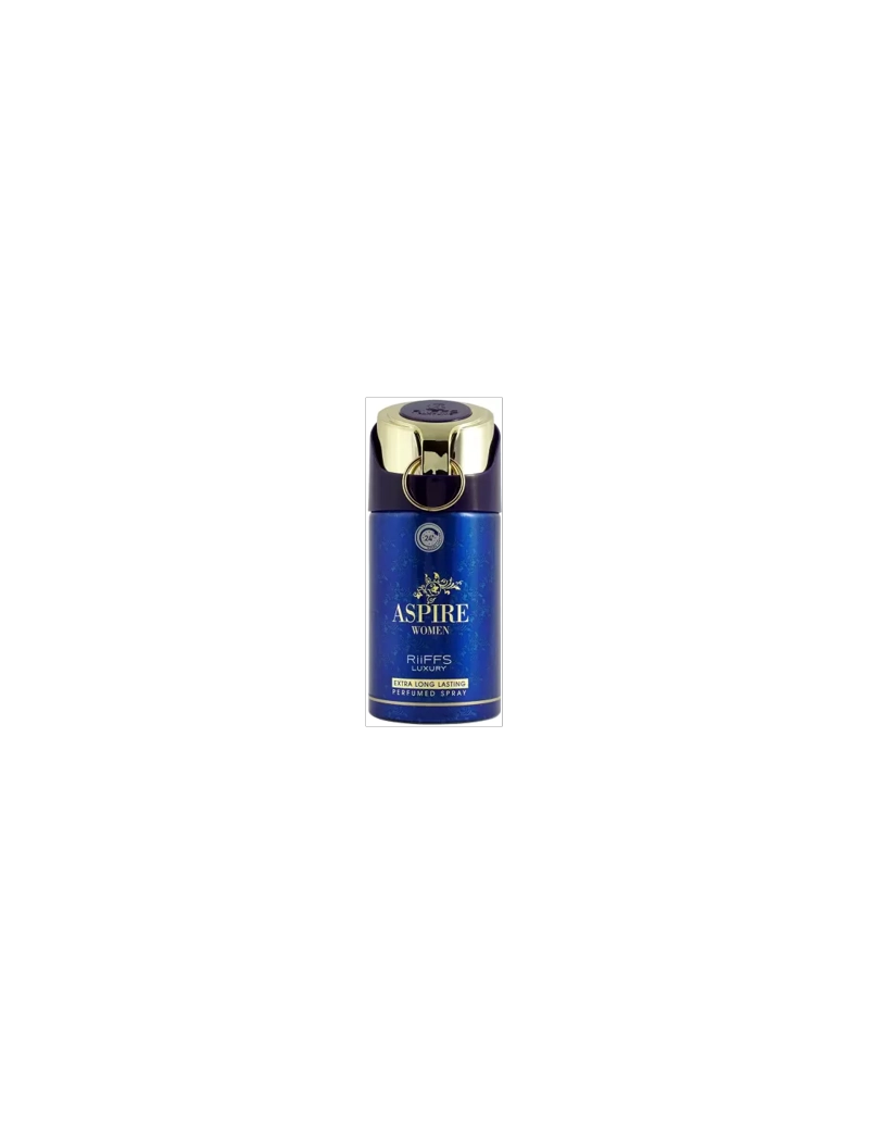 RIIFFS LUXURY ASPIRE WOMAN PERFUMED BODY SPRAY 250ML - 1