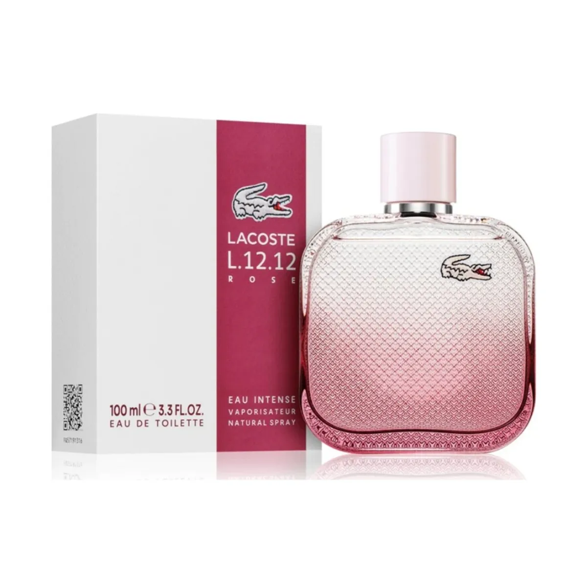 PERFUME LACOSTE L.12.12 ROSE EAU INTENSE MUJER EDT 100 ML - 1