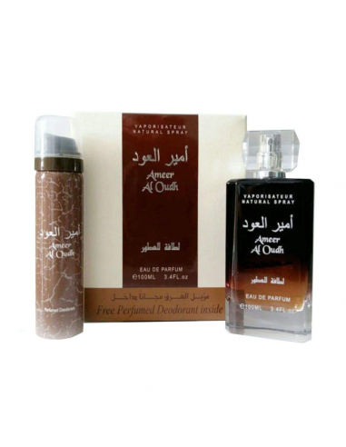 PERFUME LATTAFA AMEER AL OUDH UNISEX EDP 100ML+DEO 50ML - 1