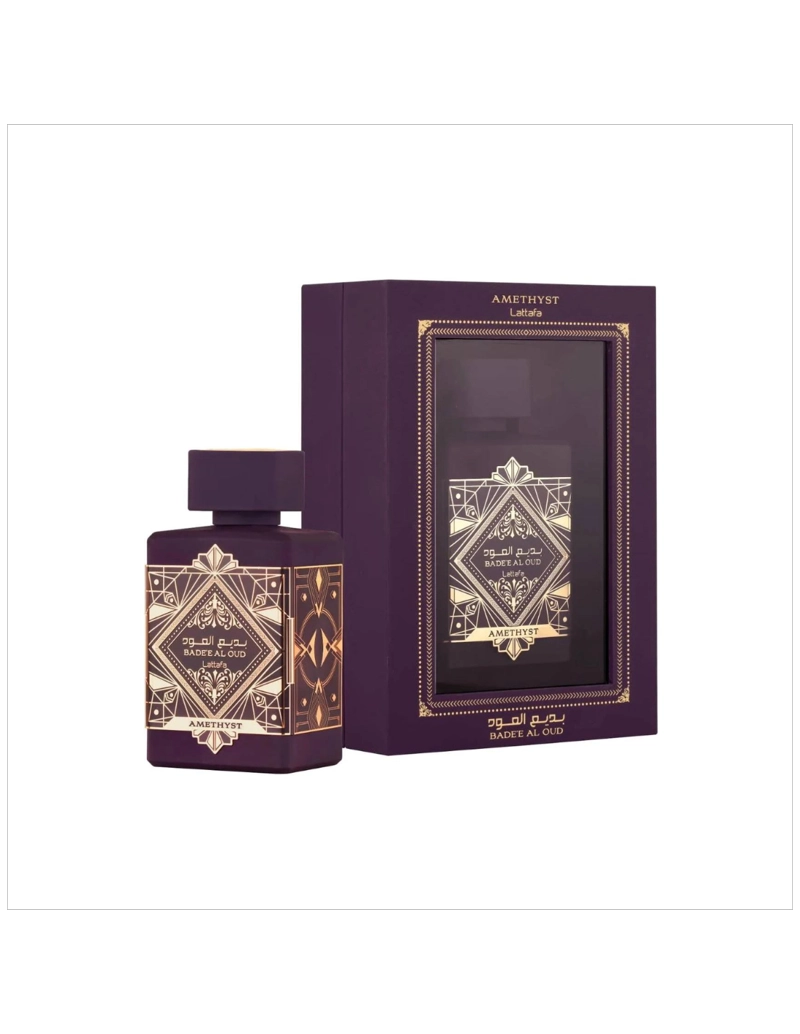 PERFUME LATTAFA BADDE AL OUD AMETHYST UNISEX EDP 100 ML - 1