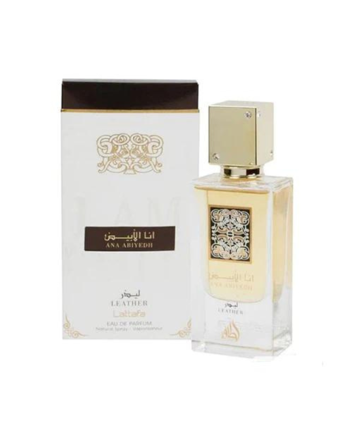 PERFUME LATTAFA ANA ABIYEDH LEATHER UNISEX EDP 60 ML - 1