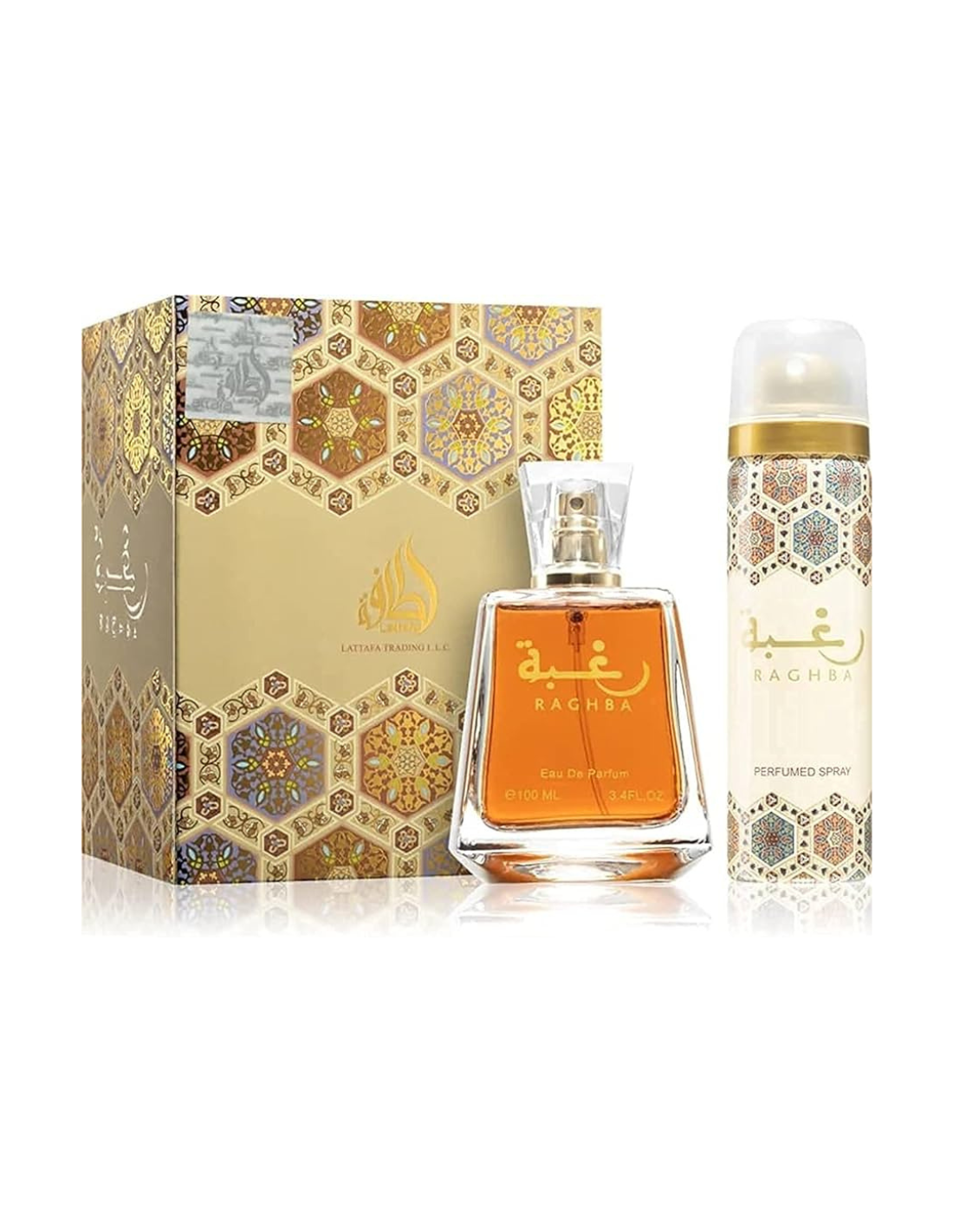 LATTAFA RAGHBA EDP 100ML+DEO 50ML - 1