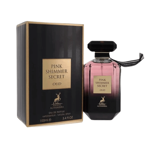 PERFUME MAISON ALHAMBRA PINK SHIMMER SECRET OUD MUJER EDP 100 ML - 1