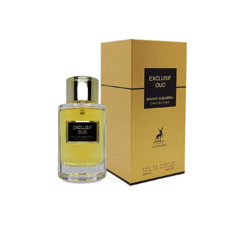PERFUME MAISON ALHAMBRA EXCLUSIF OUD UNISEX EDP 100 ML - 1