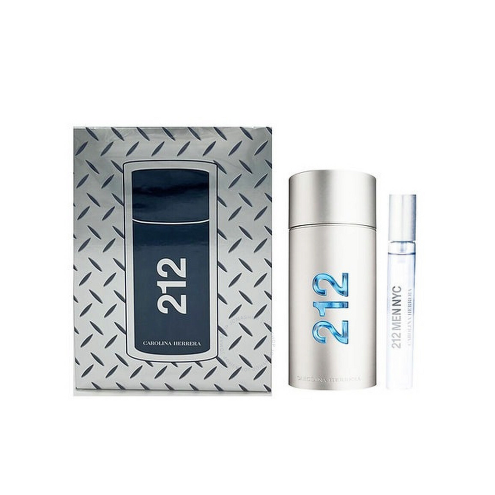 PERFUME CAROLINA HERRERA 212 ESTUCHE HOMBRE EDT 100ML+ 10ML - 1
