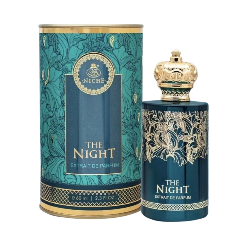 PERFUME FRAGRANCE WORLD THE NIGHT EXTRAIT DE PARFUM UNISEX 60 ML - 1