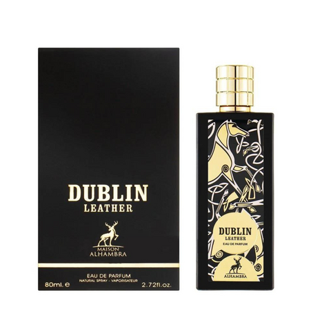 MAISON ALHAMBRA DUBLIN LEATHER EDP 80ML - 1