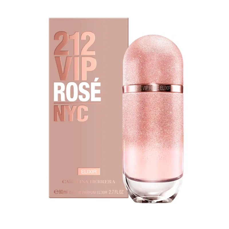 CAROLINA HERRERA 212 VIP ROSE ELIXIR EDP 80ML - 1