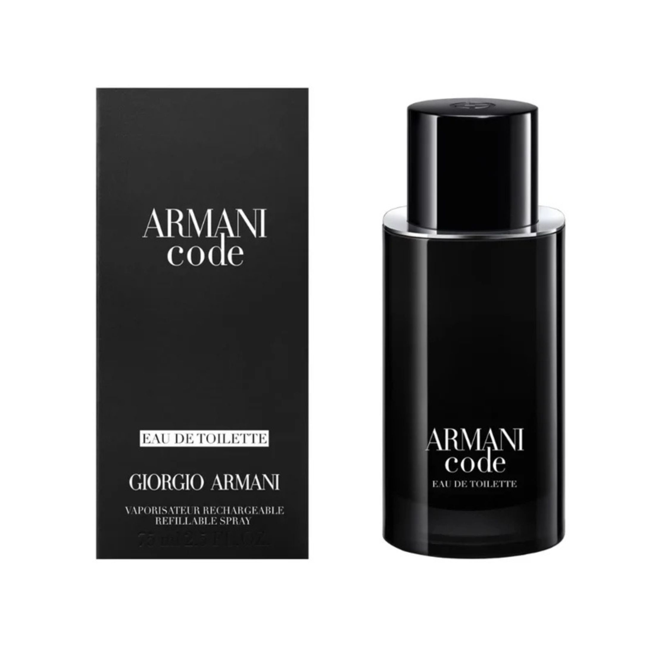 ARMANI CODE HOMBRE EDP 75ML RECARGABLE - 1
