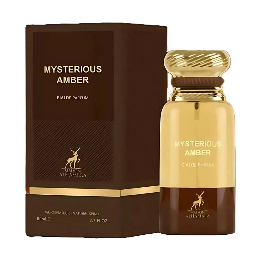 MAISON ALHAMBRA MYSTERIOUS AMBER EDP 80ML - 1