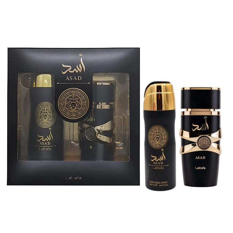 LATTAFA ASAD ESTUCHE EDP 100ML+DESODORANTE 200ML - 1