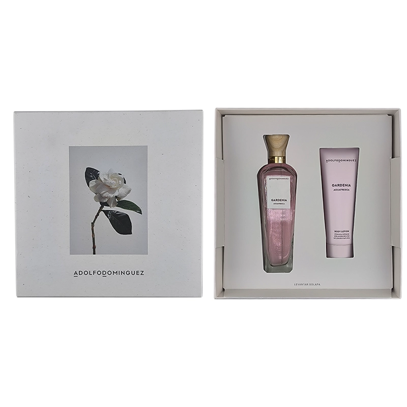 ADOLFO DOMINGUEZ AGUA FRESCA GARDENIA MUJER ESTUCHE EDT 120ML+ LOCION 75ML (ANUAL LATAM) - 1